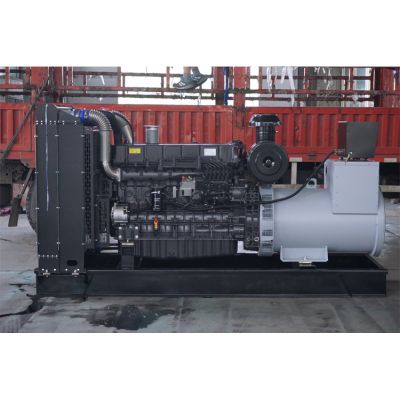 300kw上柴股份柴油發電機組-上柴股份6缸柴油機SC12E460D2柴油發電機組,缸徑/行程：128/153mm,柴油發電機組水冷發動機功率338KW,柴油發電機組配套馬拉松斯坦福發電機。廠價直銷歡迎選購：13773399855。